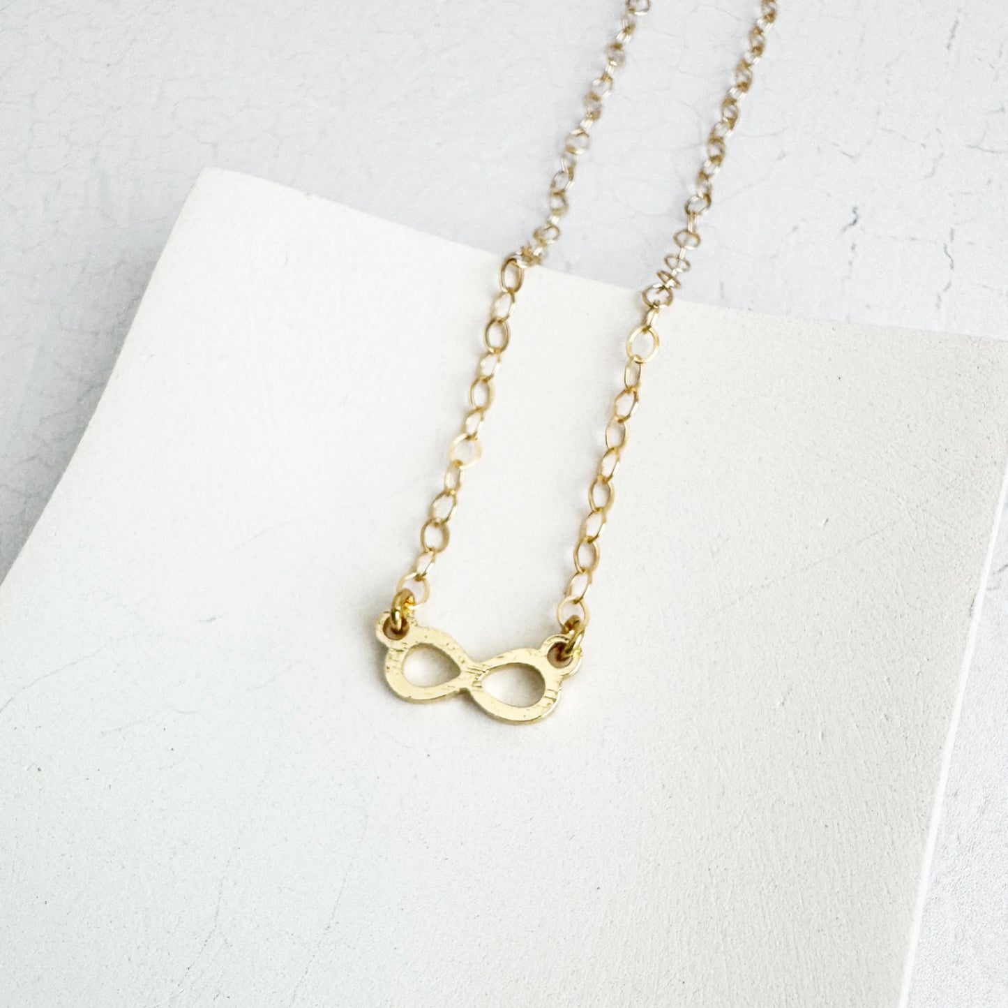 Infinity Layering Necklace in 14k Gold Filled