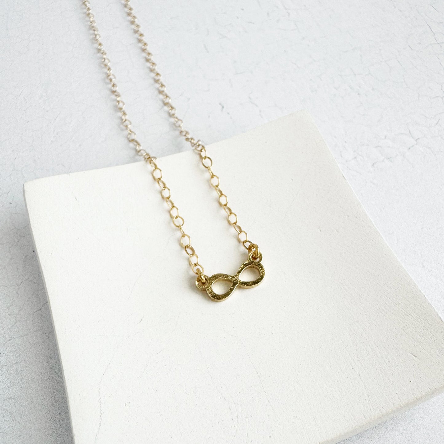 Infinity Layering Necklace in 14k Gold Filled